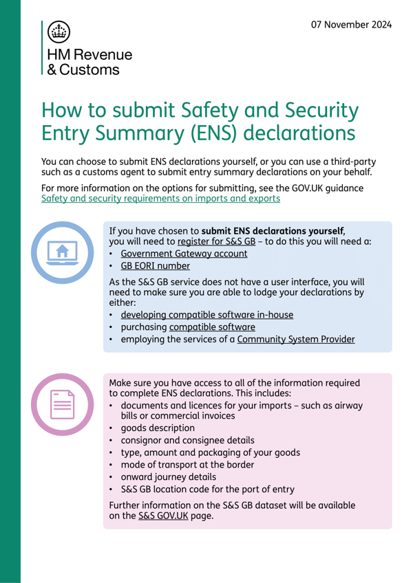 How to submit S&S declarations-1